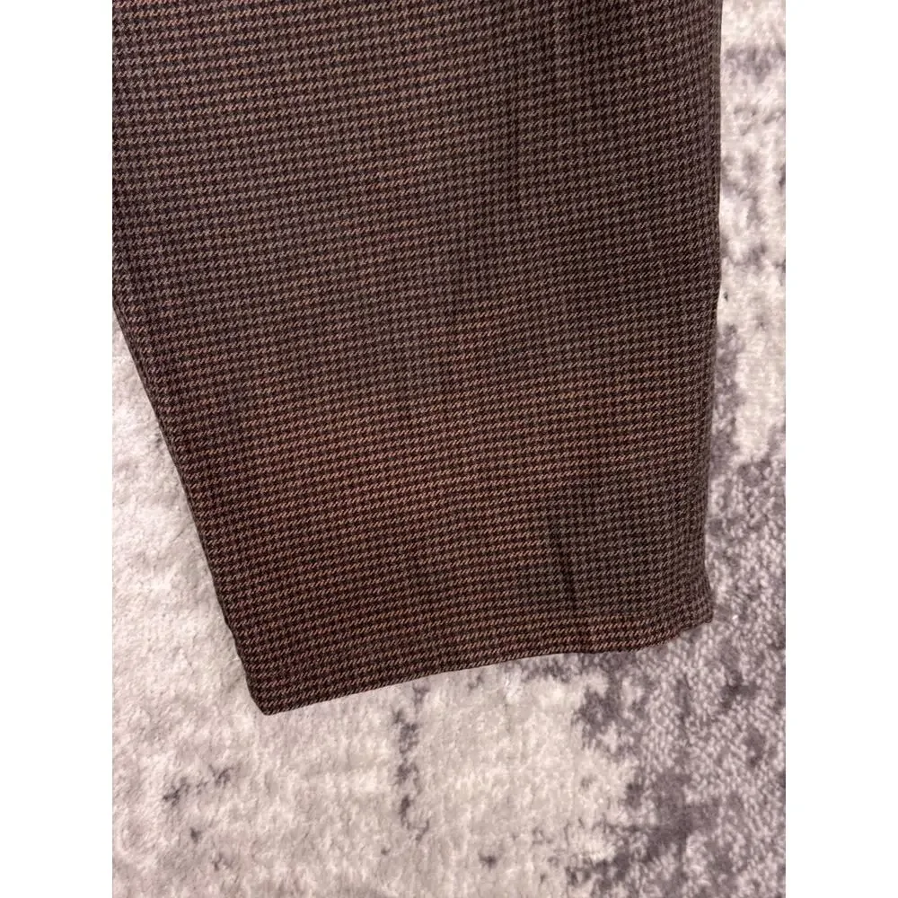 A Kind of Guise Pants 44 / US 30 Mens Cotton Herringbone Pleated *FLAWS*